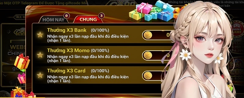 Sự kiện khuyến mãi Go88 chất lượng và phổ biến