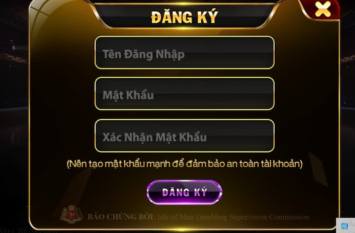 Hướng dẫn đăng ký tài khoản nổ hũ Hitclub trên máy tính