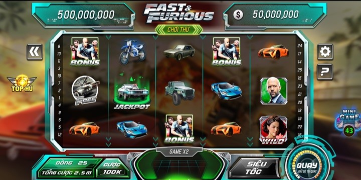 Luật chơi Fast & Furious 