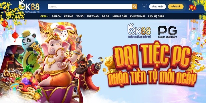 OK88 cung cấp đa dạng trò chơi đổi thưởng