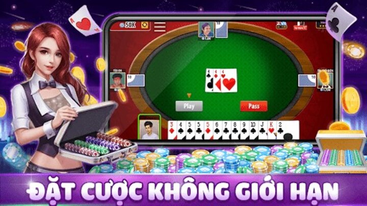 Hướng dẫn các bước chơi game Tiến lên miền nam đổi thưởng
