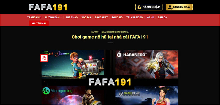 Fafa191 và những thông tin cơ bản 