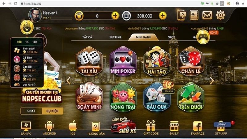 Kho game đổi thưởng nổi bật của Zenky