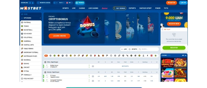 Danh sách trò chơi mostbet cung cấp 