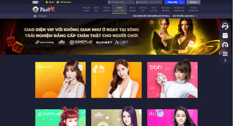 Hướng dẫn Nạp/ rút tiền 7ball 