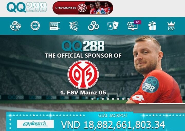 Các sản phẩm cá cược hấp dẫn tại qq288