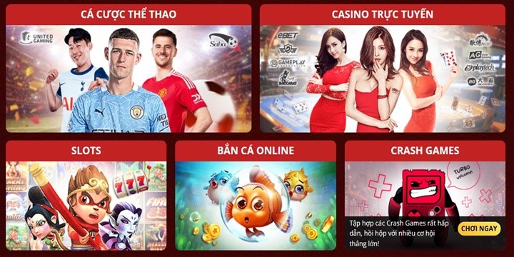 Kho tàng game cược khổng lồ chỉ có tại Rongho 99