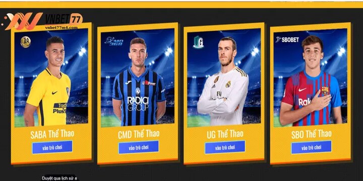 Nhà cái giải trí Vnbet77 và các trò chơi