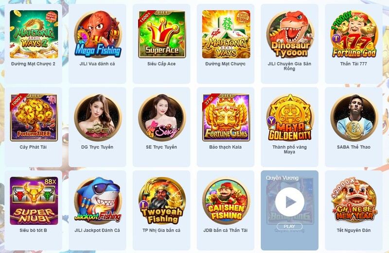 Các dịch vụ cá cược hot nhất của top nha cai MM Live