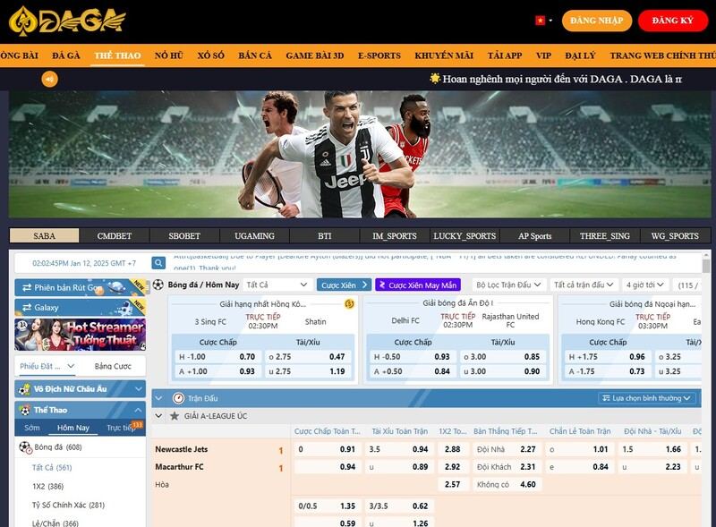 Ưu điểm khi chơi tại nhà cái Da ga