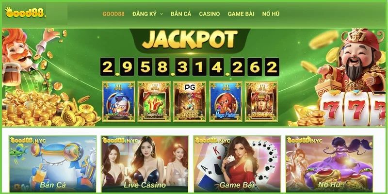 Nhà cái Good88 - Dịch vụ cá cược đa dạng và hấp dẫn