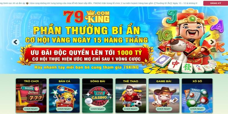 79King là một nhà cái trực tuyến nổi bật tại Việt Nam