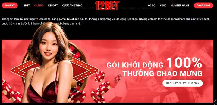 Đánh giá chất lượng dịch vụ của nhà cái cá cược 12bet