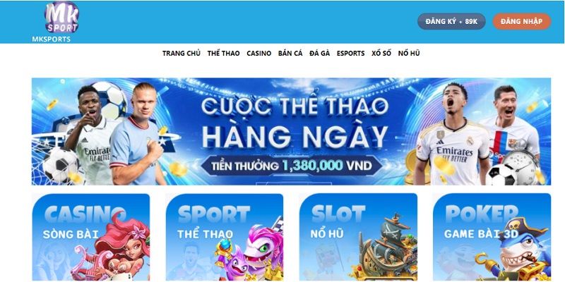 Giới thiệu về nền tảng giải trí uy tín MKSport